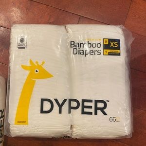 Dyper diapers size XS- 2 packages